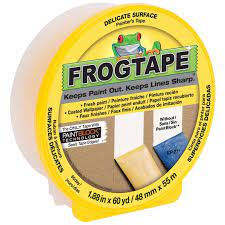 FrogTape® Multi-Surface Painting Tape - Yellow, 1.88 in. x 60 yd.